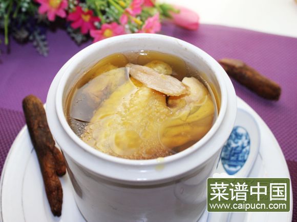 人参炖小鸡排骨