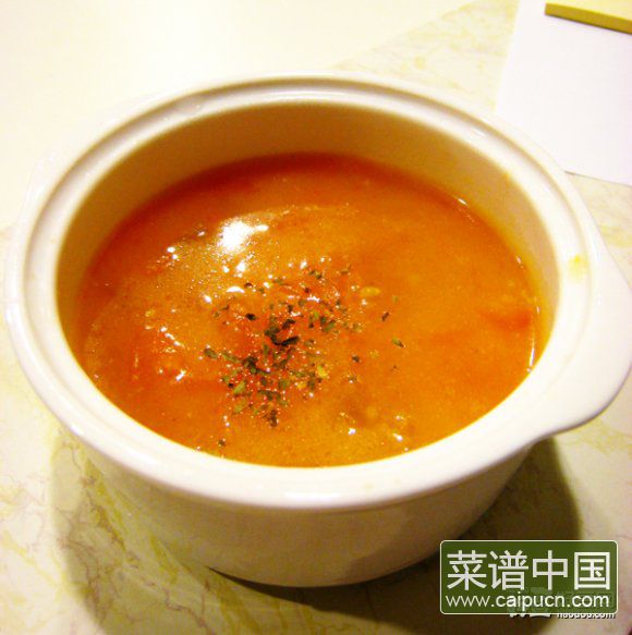 西红柿浓汤