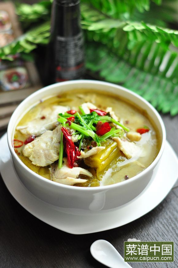 酸菜鱼炖豆腐
