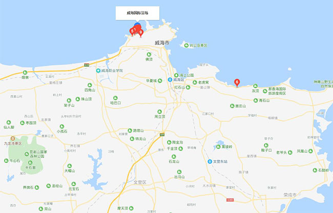 威海国际海水浴场位置