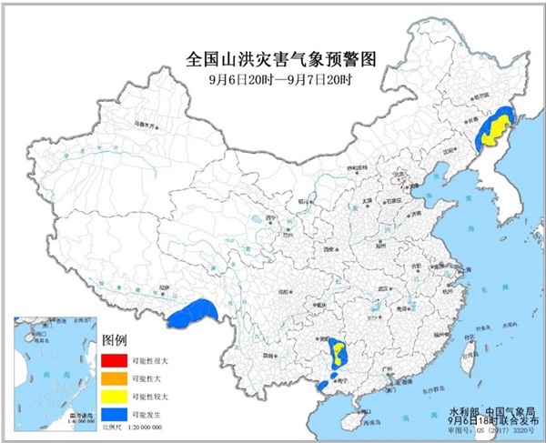 吉林贵州广西等地局地发生山洪灾害可能性较大