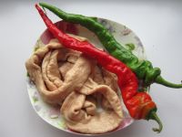 尖椒肥肠的做法步骤1