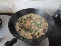 豆花酸菜鱼头汤的做法步骤16