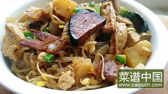 腊肉炖粉条
