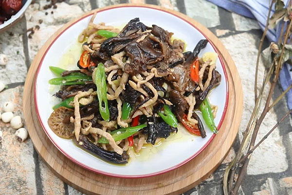榛蘑肉丝的做法 榛蘑肉丝的家常做法