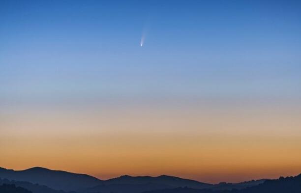 哈尔滨医生拍彗星影像 C/2020 F3彗星NEOWISE高清图