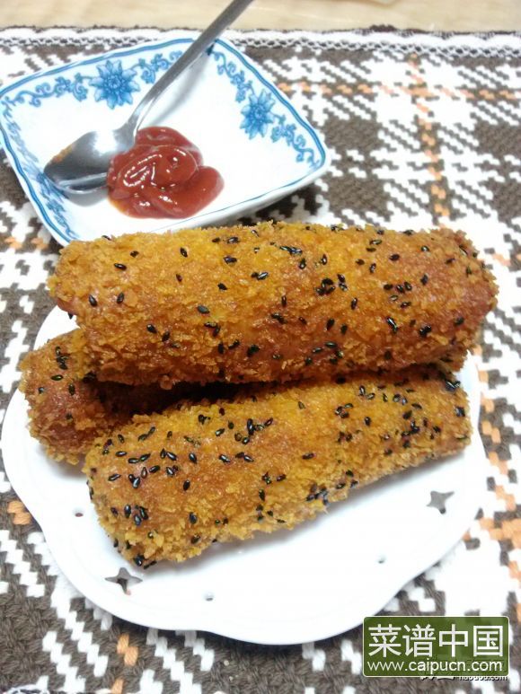 芝士鳕鱼起酥卷