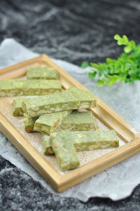 抹茶花生牛轧糖的做法步骤9