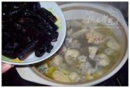 海参煲鸡的做法步骤6