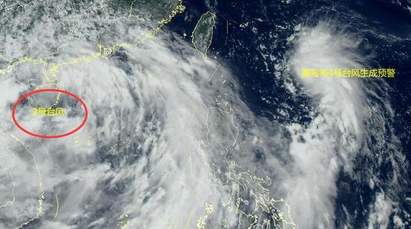 2020年8月双台风最新消息今天 森拉克和黑格比将形成“双台风”局面