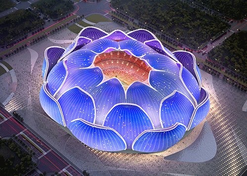 恒大新足球场亮相