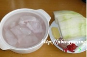 水晶冬瓜汆鱼丸的做法步骤5