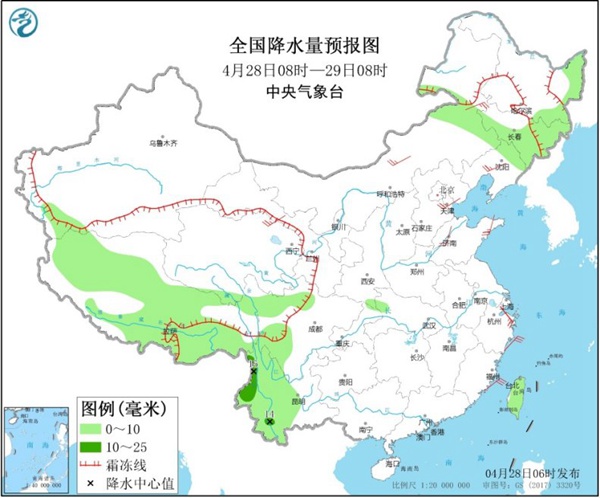 全国天气： 未来三天迎升温 北方6省会级城市冲击今年首个30℃