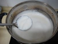 豆花酸菜鱼头汤的做法步骤6