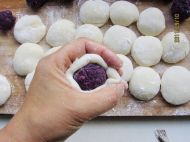 冰皮紫薯月饼的做法步骤13