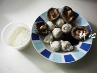 发菜香菇肉丸粥的做法步骤1