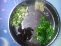 青蒜肉末豆花的做法步骤2