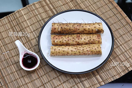 蓝莓山药的做法 蓝莓山药怎么做