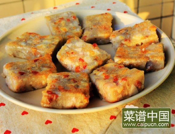 香煎芋头糕