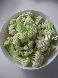 香菇炒松花菜的做法步骤4
