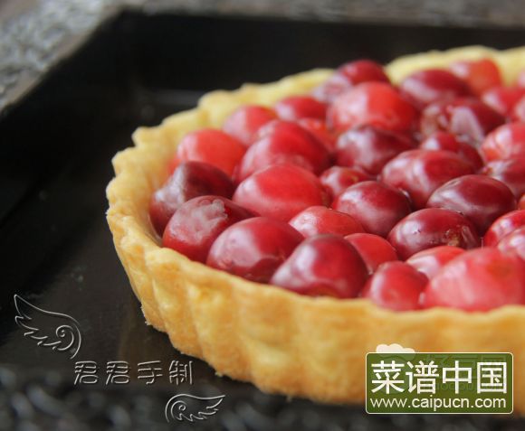 酥脆樱桃派
