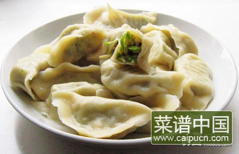 杏鲍菇素水饺
