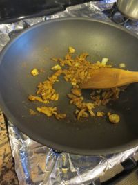 咖喱蟹肉煨豆腐的做法步骤6