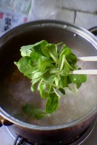 肉圆青菜汤的做法步骤5