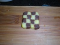 棋格饼干的做法步骤14