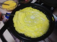 鲜肉蒸蛋卷的做法步骤9