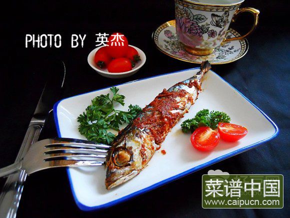 茄汁烤鱼