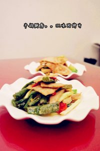 双味肉饼小炒的做法步骤8
