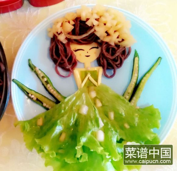 美丽的新娘手擀面