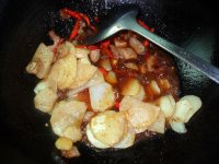 干锅土豆片的做法步骤10