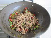 酸菜羊肉末的做法步骤8