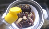 熏肉蒸茄子的做法步骤9