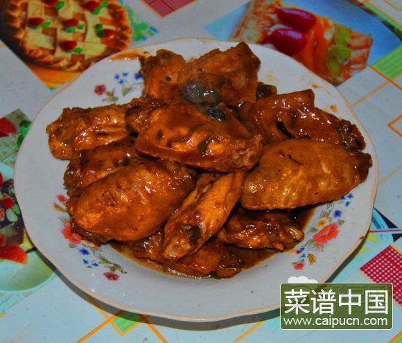 啤酒烧鸡翅