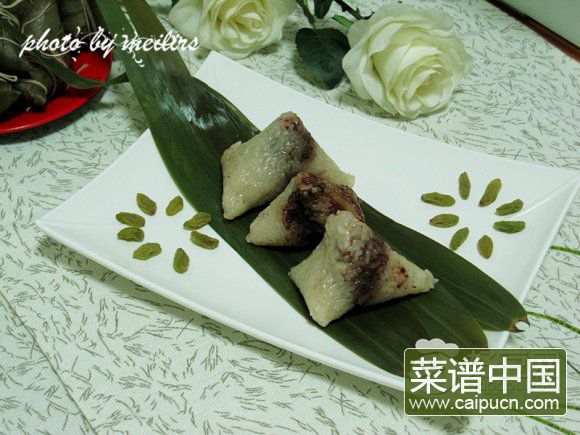 豆沙葡萄干棕子