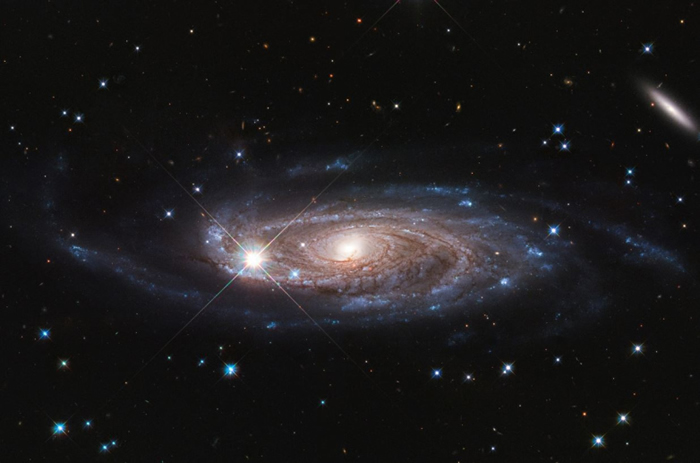 哈勃望远镜发现"哥斯拉"星系ugc 2885