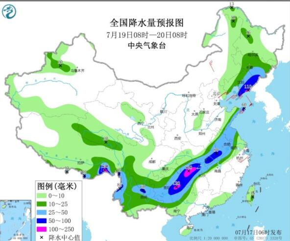 西南新轮降雨上线有40℃高温 华北多地阵雨或雷阵雨为主