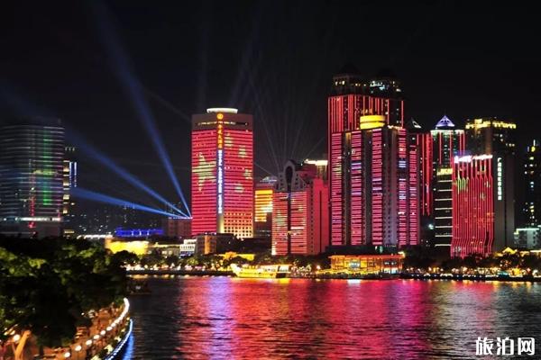 2019年国庆广州海珠广场灯光秀时间+最佳观赏地点