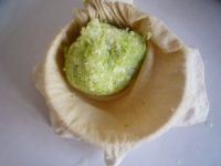 白菜香干素蒸饺的做法步骤6