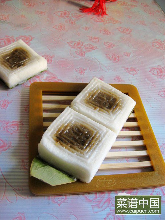 豆沙印糕