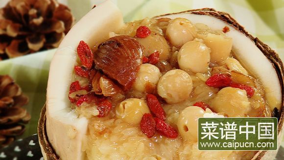 自制海南椰子饭