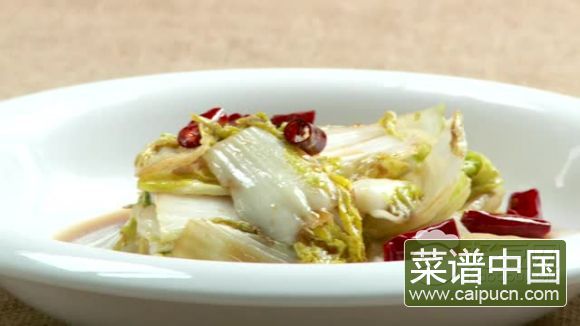 酸辣娃娃菜