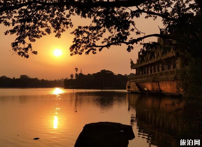 仰光皇家湖游玩攻略 仰光皇家湖照片