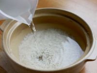 香菇青菜粥的做法步骤2