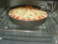 香酥虾花边披萨的做法步骤29