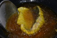 糖醋浇汁鱼的做法步骤9