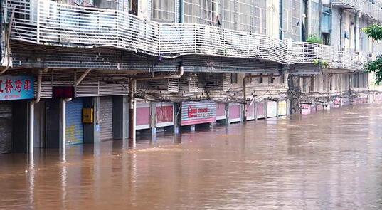 受降雨影响 南方13条河流发生超警以上洪水